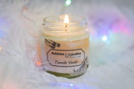 Bougie Bubbles and Candles - Cannelle Vanille