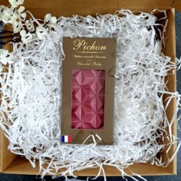 Tablette de Chocolat Ruby - Box cadeau